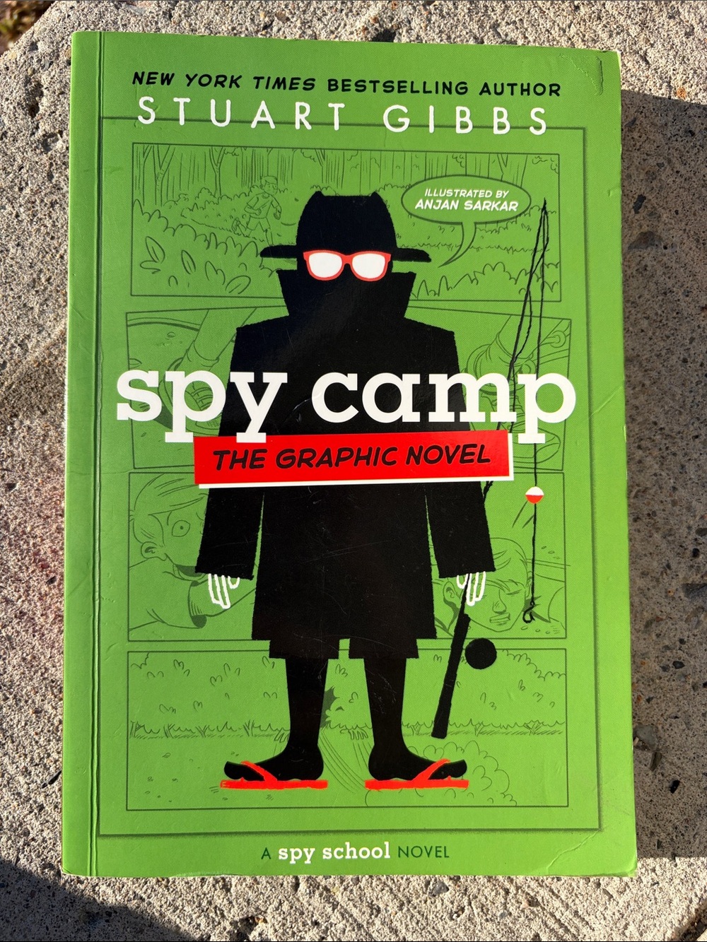🔥 3/$30 - Spy Camp The Graphic Novel - Green